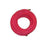 3/4 inch x 50 ft Red Rubber Air Hose with 3/4 Male Pipe Ends (npt thread) - Factory Direct Hose