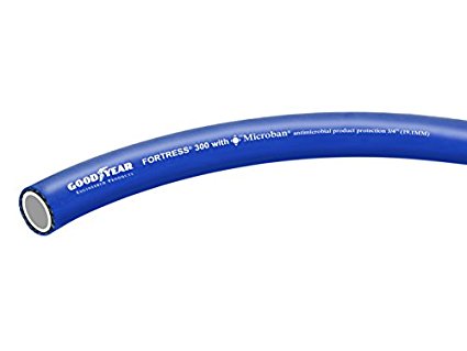 Food Grade Washdown Hose - 3/4x75ft -GoodYear Blue Fortress 300 - Factory Direct Hose