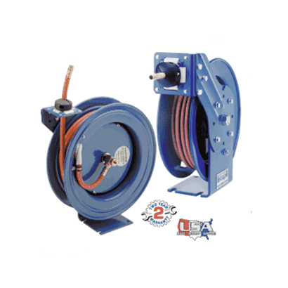 Coxreels Medium Pressure Hose Reel with 3/8 x 25' - Hose Included - Factory Direct Hose