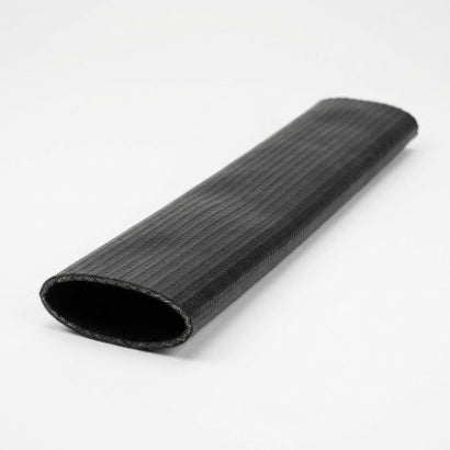 black discharge hose with urethane cover