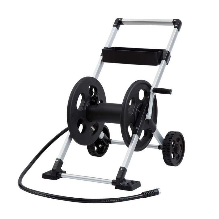2 Wheel Garden Hose Reel Cart - 5/8 x 250 ft Capacity