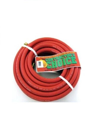 Contractor's Choice 3/4 x 100 ft Premium Red Rubber Garden Hose