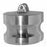 1" Stainless Steel Camlock Dust Plug Fitting - Factory Direct Hose