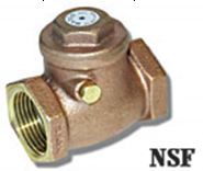 3/8"Brass Swing Check Valve FPT 200WOG - Factory Direct Hose